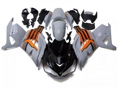 Carénages Moto Kawasaki ZX14R ZZR1400 2012-2024 - Nardo Gris Orange Noir