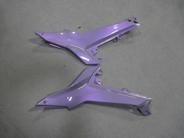 Carénages Moto Kawasaki Ninja 650 EX650 2020-2025 - Caméléon Gris Dazz Violet Perle