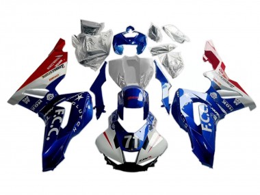 Carénages Moto Honda CBR1000RR-R 2020-2023 - Blanc Bleu Rouge