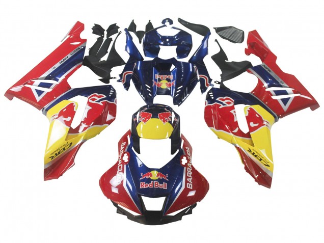 Carénages Moto Honda CBR1000RR-R 2020-2023 - Bleu Jaune Red Bull