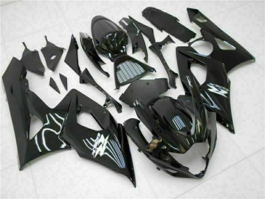 Carénage Moto Suzuki GSXR 1000 2005-2006 - Noir Brillant