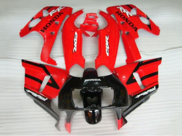 Carénages Moto Honda CBR400RR NC29 1990-1999 - Rouge Noir Brillant Fireblade