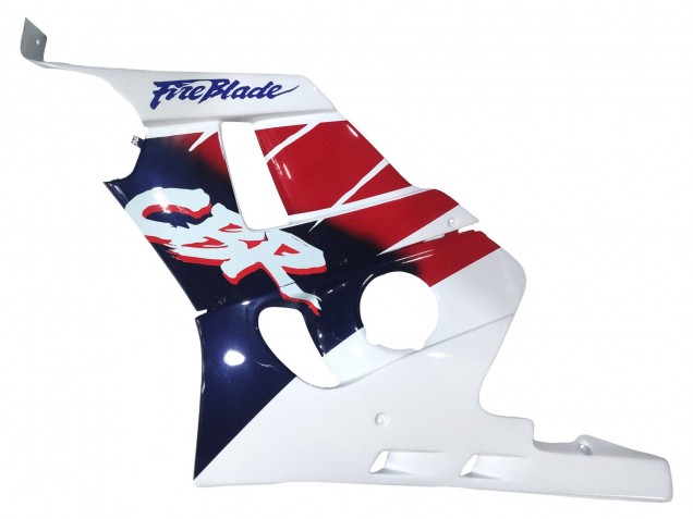 Carénages Moto Honda CBR400RR NC29 1990-1999 - Blanc Rouge Bleu Foncé Fireblade