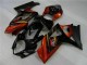 Carénages Moto Suzuki GSXR 1000 2007-2008 - Noir Orange