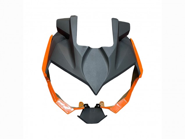 Carénages Moto Kawasaki Z400 2018-2024 - Orange Noir Brillant
