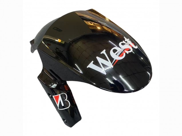 Carénages Moto Kawasaki Z1000SX 2010-2016 - Noir Brillant Or Blanc Mobil West