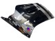 Carénages Moto Kawasaki ZXR250 1989-1990 - Noir Brillant Gris Elf Touch4 Bridgestone