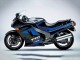 Carénages Moto Kawasaki ZZR1100 1990-1992 - Bleu Noir Brillant