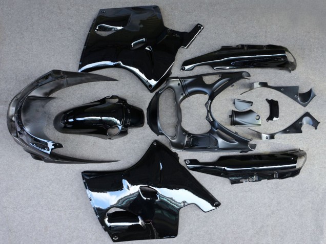 Carénage Moto Kawasaki ZZR1100 1993-2003 - Noir Brillant