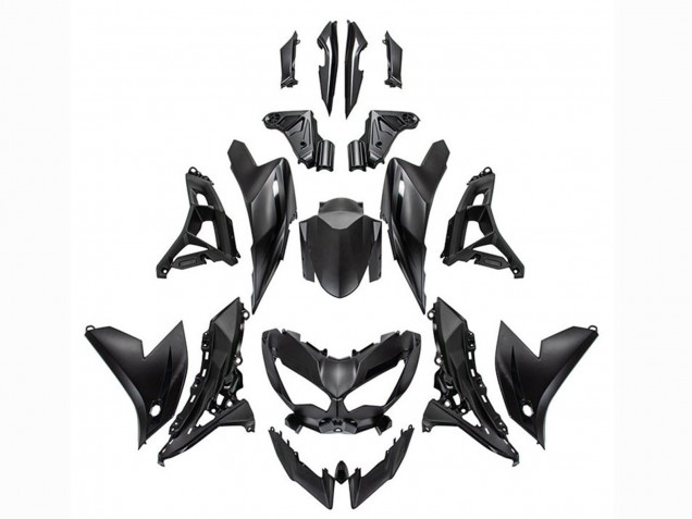 Carénages Moto Kawasaki Versys 650 2021-2024 - Noir Mat