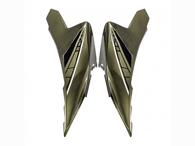 Carénages Moto Kawasaki Versys 650 2021-2024 - Vert Foncé Noir