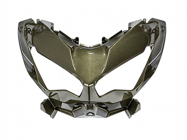 Carénages Moto Kawasaki Versys 650 2021-2024 - Vert Foncé Noir