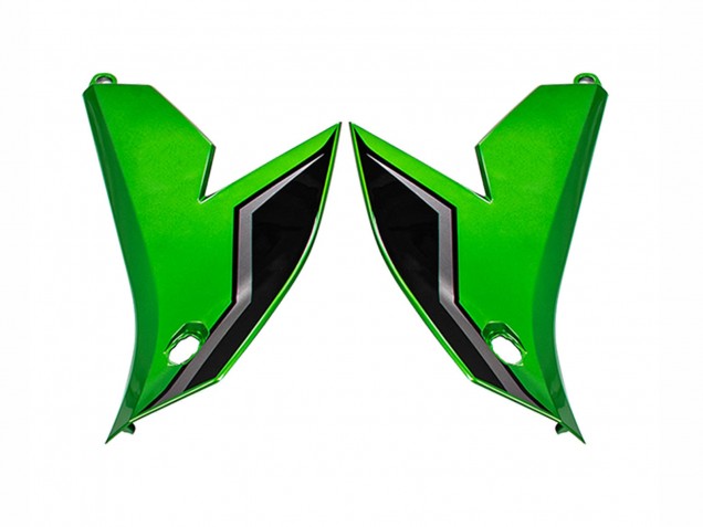 Carénages Moto Kawasaki Versys 650 2021-2024 - Vert Noir Brillant