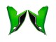 Carénages Moto Kawasaki Versys 650 2021-2024 - Vert Noir Brillant