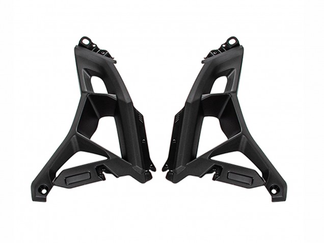 Carénages Moto Kawasaki Versys 650 2021-2024 - Vert Noir Brillant