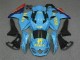 Carénages Moto Suzuki GSXR 1000 2009-2016 - Bleu Jaune Rizla 19 Rouge