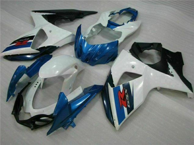 Kits Carénages ABS Suzuki GSXR 1000 2009-2016 - Blanc Bleu Noir