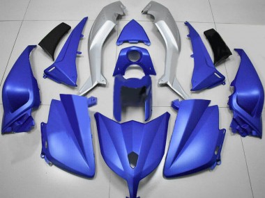 Carénages Moto Yamaha TMAX530 2012-2014 - Bleu Mat Argent