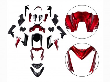 Carénages Moto Suzuki GSX-S 1000 2015-2020 - Noir Rouge