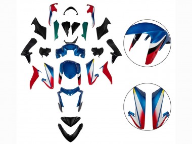 Carénages Moto Suzuki GSX-S 1000 2015-2020 - Bleu Rouge Noir
