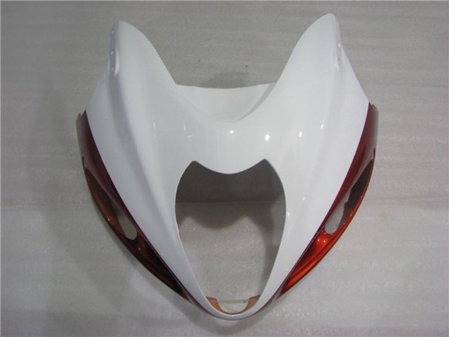 Carénages Moto Suzuki GSXR 1300 Hayabusa 1996-2007 - Blanc Orange Noir
