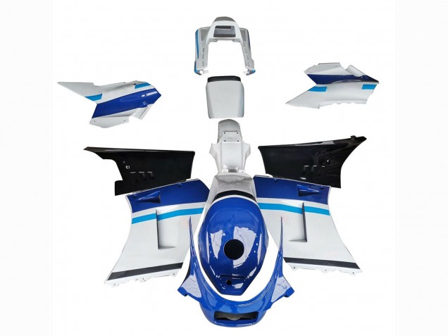 Carénages Moto Suzuki RG400 RG500 RG400/500 1984-1987 - Blanc Bleu Noir