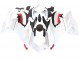 Carénages Moto Ducati Panigale V2 2020-2024 - Blanc Rouge Noir Mat
