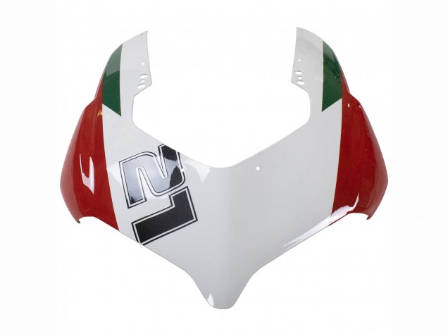 Carénages Moto Ducati Panigale V2 2020-2024 - Blanc Rouge Vert Noir Mat Corse 21