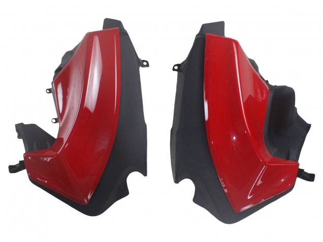 Carénage Moto Ducati Panigale V2 2020-2024 - Rouge Noir Mat