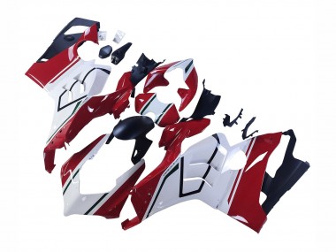 Carénages Moto Ducati Panigale V4 V4S 2020-2021 - Blanc Rouge Vert Noir Mat