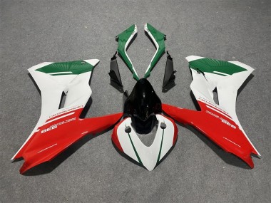 Carénages Moto Ducati Supersport 939/939S 2017-2022 - Blanc Rouge Vert