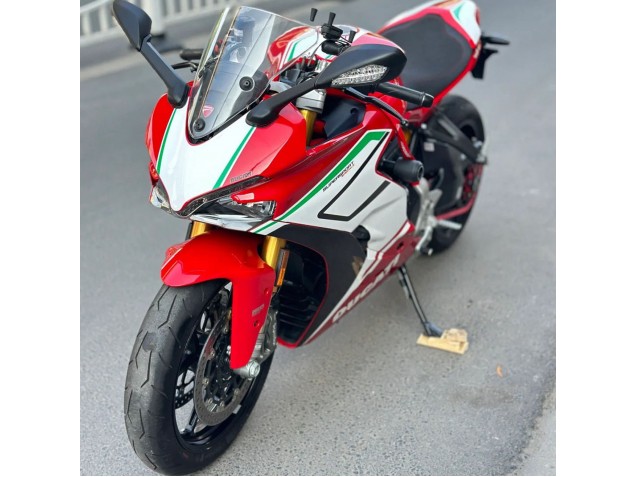 Carénages Moto Ducati Supersport 939/939S 2017-2022 - Blanc Rouge Noir Vert