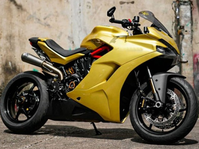 Carénages Moto Ducati Supersport 939/939S 2017-2022 - Jaune