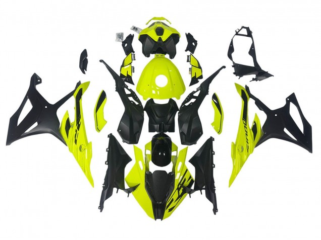 Carénages Moto BMW S1000RR 2023-2024 - Jaune Noir