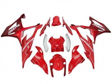 Carénages Moto BMW S1000RR 2019-2022 - Rouge Argent MaxWrist