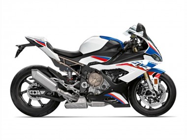 Carénages Moto BMW S1000RR 2019-2022 - Bleu Blanc Rouge