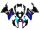 Carénages Moto BMW S1000RR 2015-2016 - Rouge Bleu Noir Noir Brillant