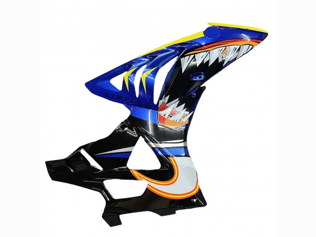 Carénages Moto BMW S1000RR 2009-2014 - Rouge Bleu Jaune Requin