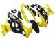 Carénages Moto Suzuki GSX600F/GSX750F 2004-2006 - Noir Brillant Jaune