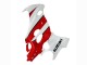 Carénages Moto Suzuki GSX600F/GSX750F 2004-2006 - Blanc Rouge