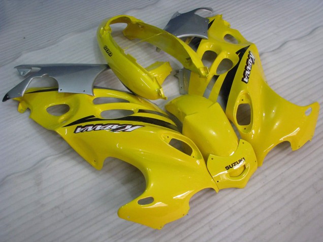 Carénages Moto Suzuki GSX600F/GSX750F 2004-2006 - Jaune Katana