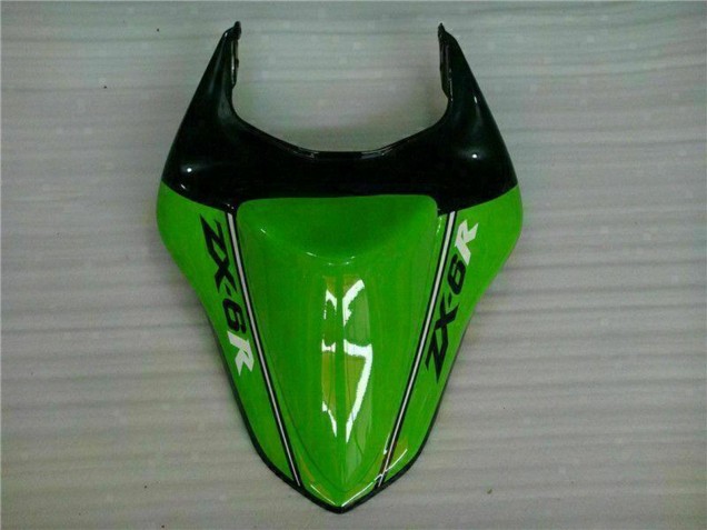 Carénages Moto Kawasaki ZX6R 2007-2008 - Vert Blanc Ninja