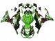 Carénages Moto Kawasaki ZX6R 2023-2025 - Vert Noir Rouge Jaune Dunlop