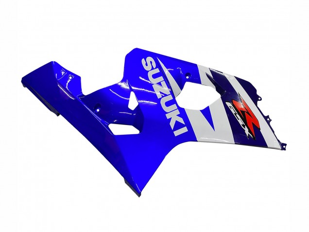Kits Carénage Moto Suzuki GSXR 600 / GSXR 750 2004-2005 - Blanc Bleu Noir Rouge