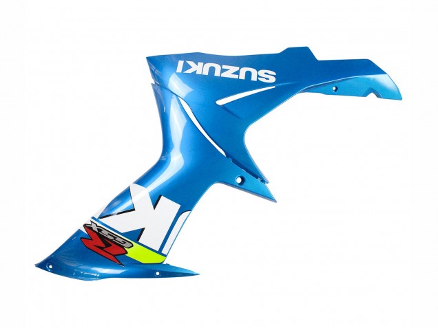 Carénages Moto Suzuki GSXR 600 / GSXR 750 2011-2024 - Bleu Clair Vert Blanc Rouge