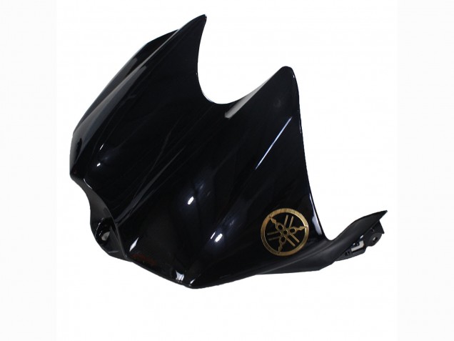 Carénages Moto Yamaha YZF 1000 R1 2004-2006 - Noir Brillant Or Décalque
