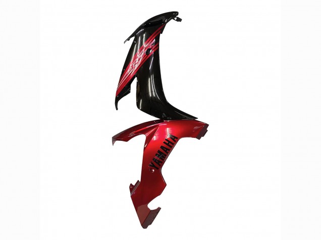 Carénages Moto Yamaha YZF 1000 R1 2004-2006 - Rouge Noir Brillant