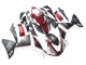 Carénages Moto Yamaha YZF 1000 R1 2009-2011 - Rouge Blanc Noir Mat