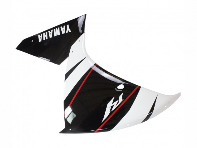 Carénage Moto Yamaha YZF 1000 R1 2012-2014 - Blanc Rouge Noir Brillant