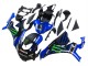 Carénages Moto Yamaha YZF 1000 R1 2015-2019 - Bleu Noir Mat Vert Monstre ENEOS